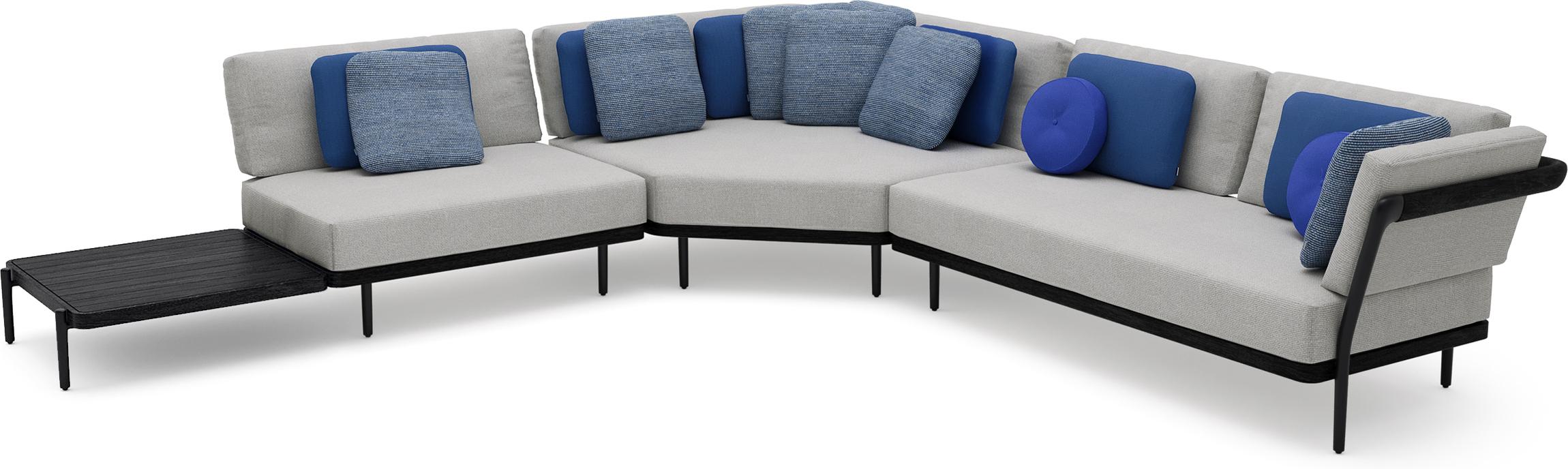 MNST293 Concept 11 teak nero черный Manutti Flex - Вид №1