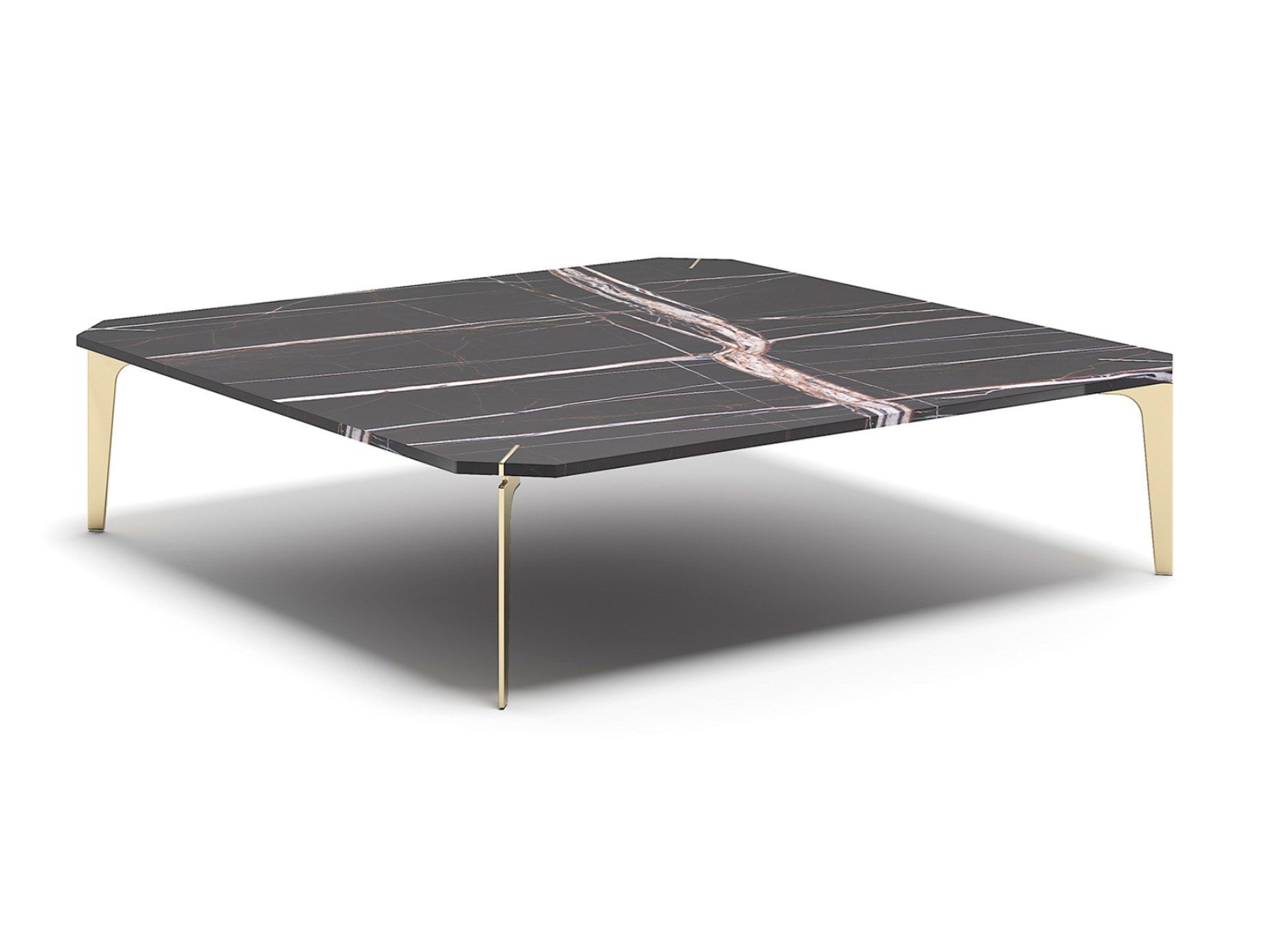 Мраморный квадратный низкий журнальный столик Capital Collection ARCH-00020364