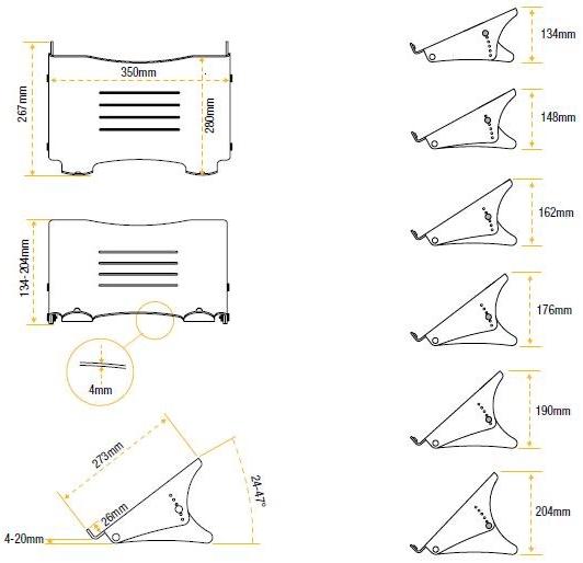 Fellowes Подставка для ноутбука  9731401  - Вид №3