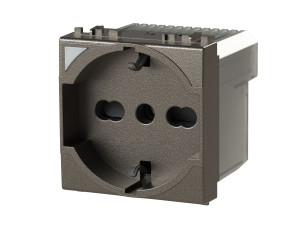 Умная одиночная электрическая розетка