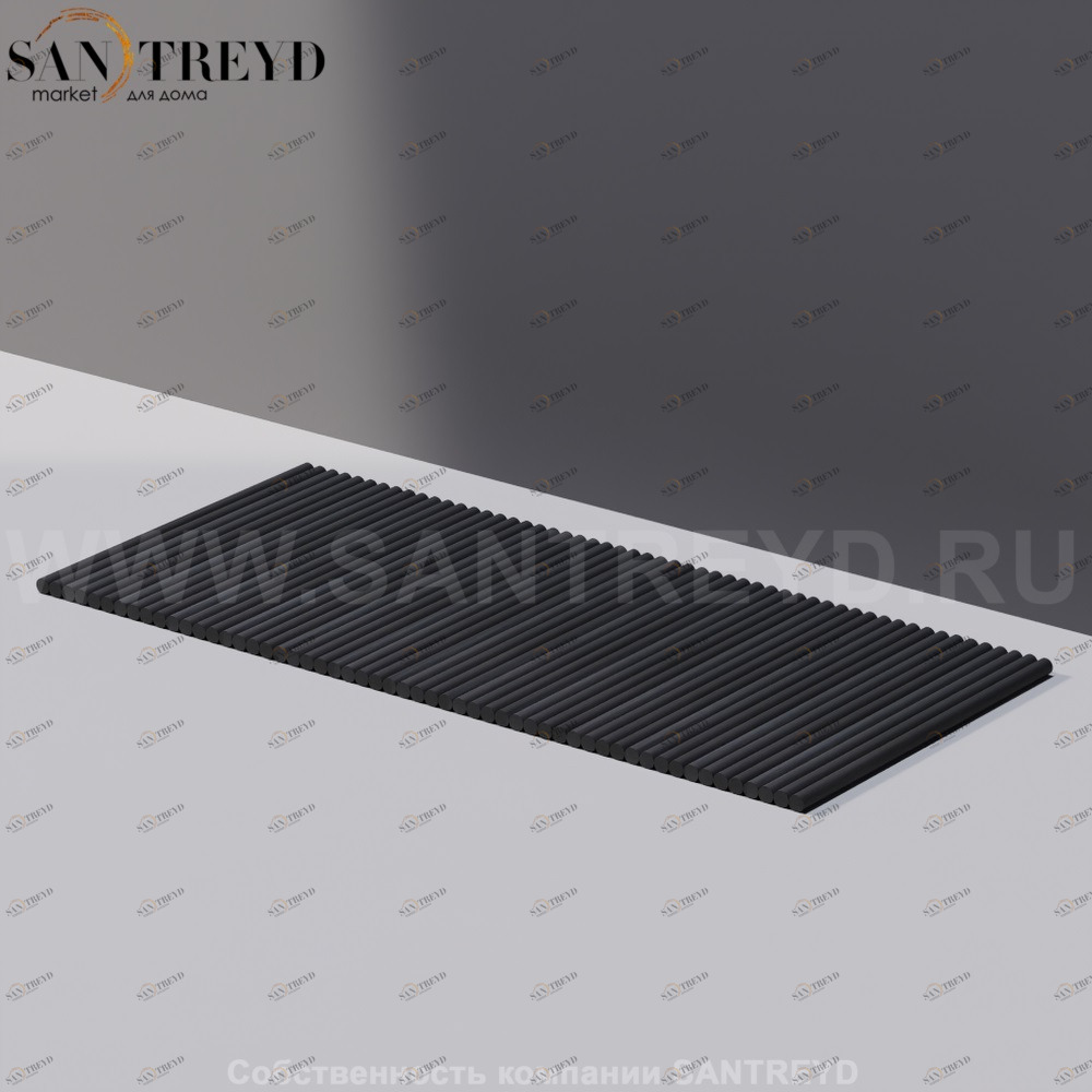 Agape TAPIRO Коврик из дерева 110 см под темный дуб AKAR0524LRW