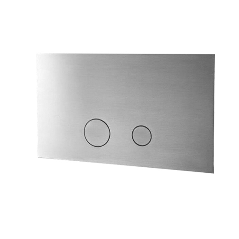 PUR 500 Двухпоступная Тарелка Geberit С 2 Кнопками Linki PURO Сатиновая Сталь PUR 500 S 130