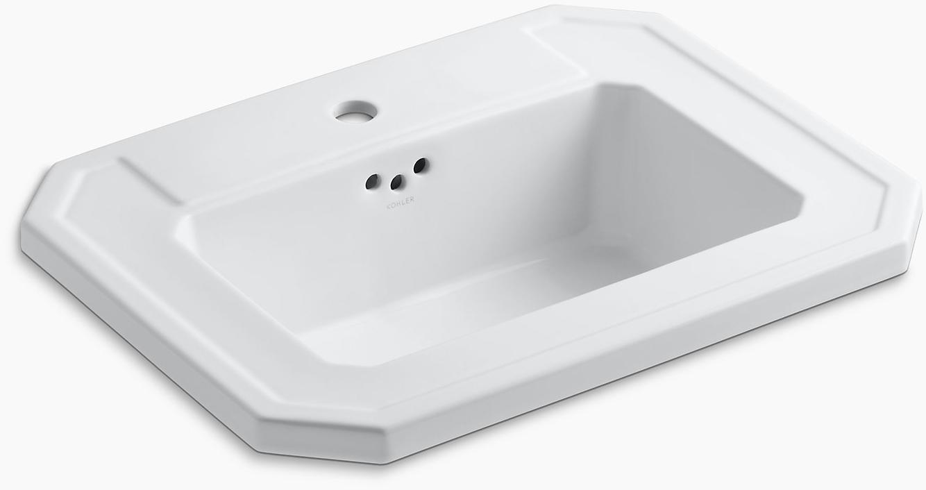 K-2325-1-96 Накладная раковина на столешницу  прямоугольная Kohler  - Вид №1