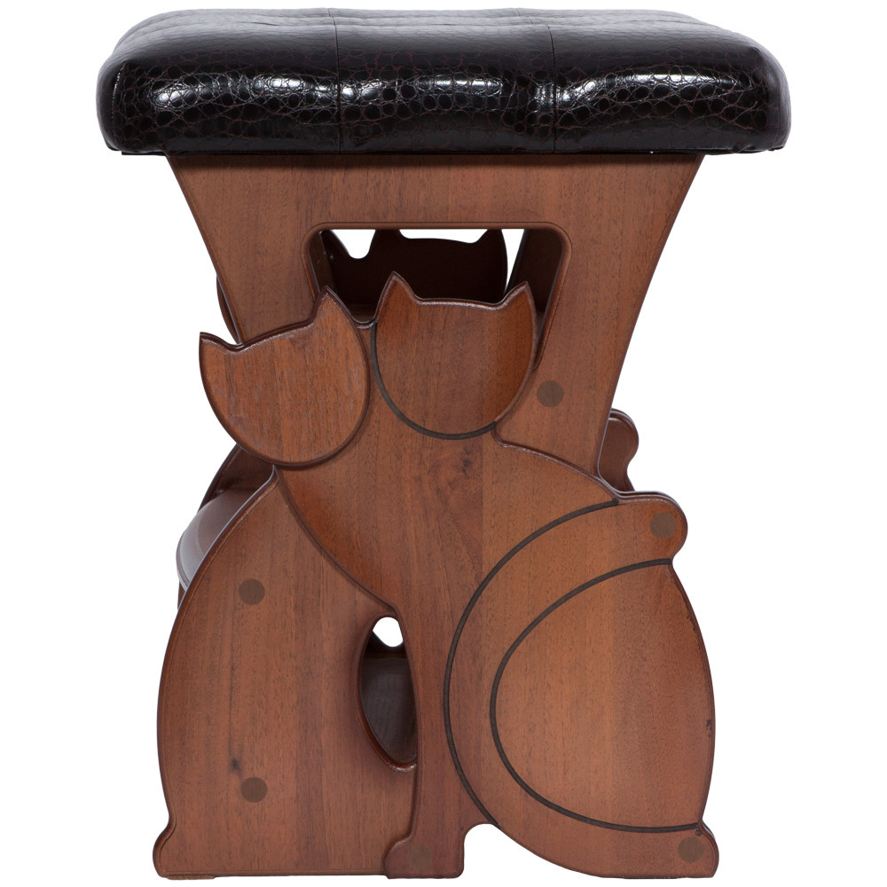 11179 Табурет Марта 3 Шоколад Рептилия BOGACHO  - Вид №11