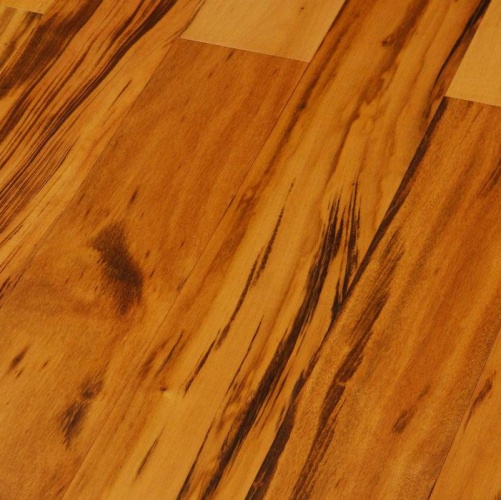 Массивная доска Magestik floor Под лаком (экзотика) 910x124x18мм Тигровое дерево Селект (Гладкая) 910х124 мм MGK Magestic floor 2600300171 - Вид №2