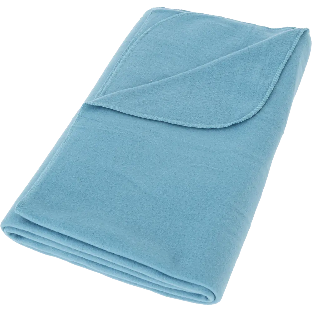 Плед Ario 130x170 см флис цвет синий Santreyd STLM-2073438 - Вид №1