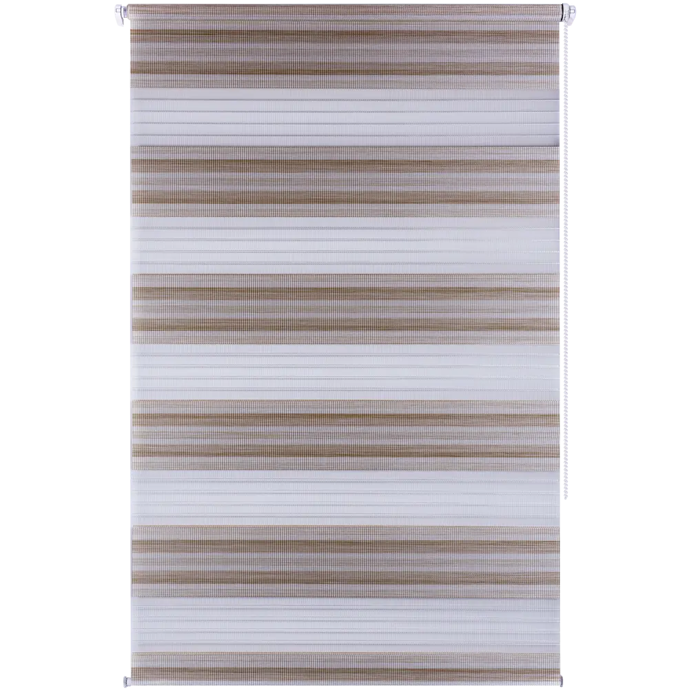 Штора рулонная день-ночь Miamoza 60x160 см, цвет молочный 82612203 STLM-2090894 Santreyd