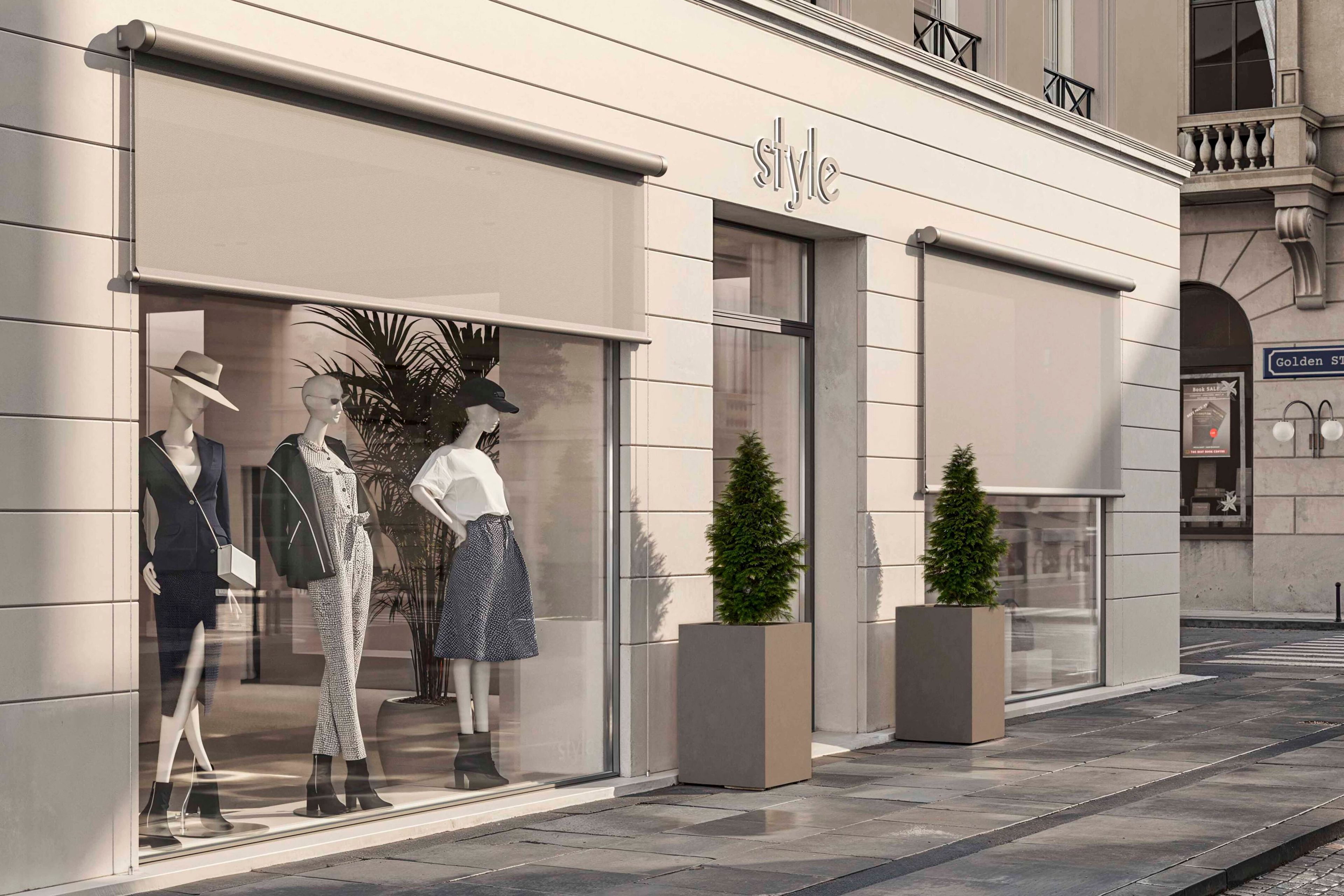 Тканевый рулонный тент Pratic XX1 ARCH-00020806 - Вид №2