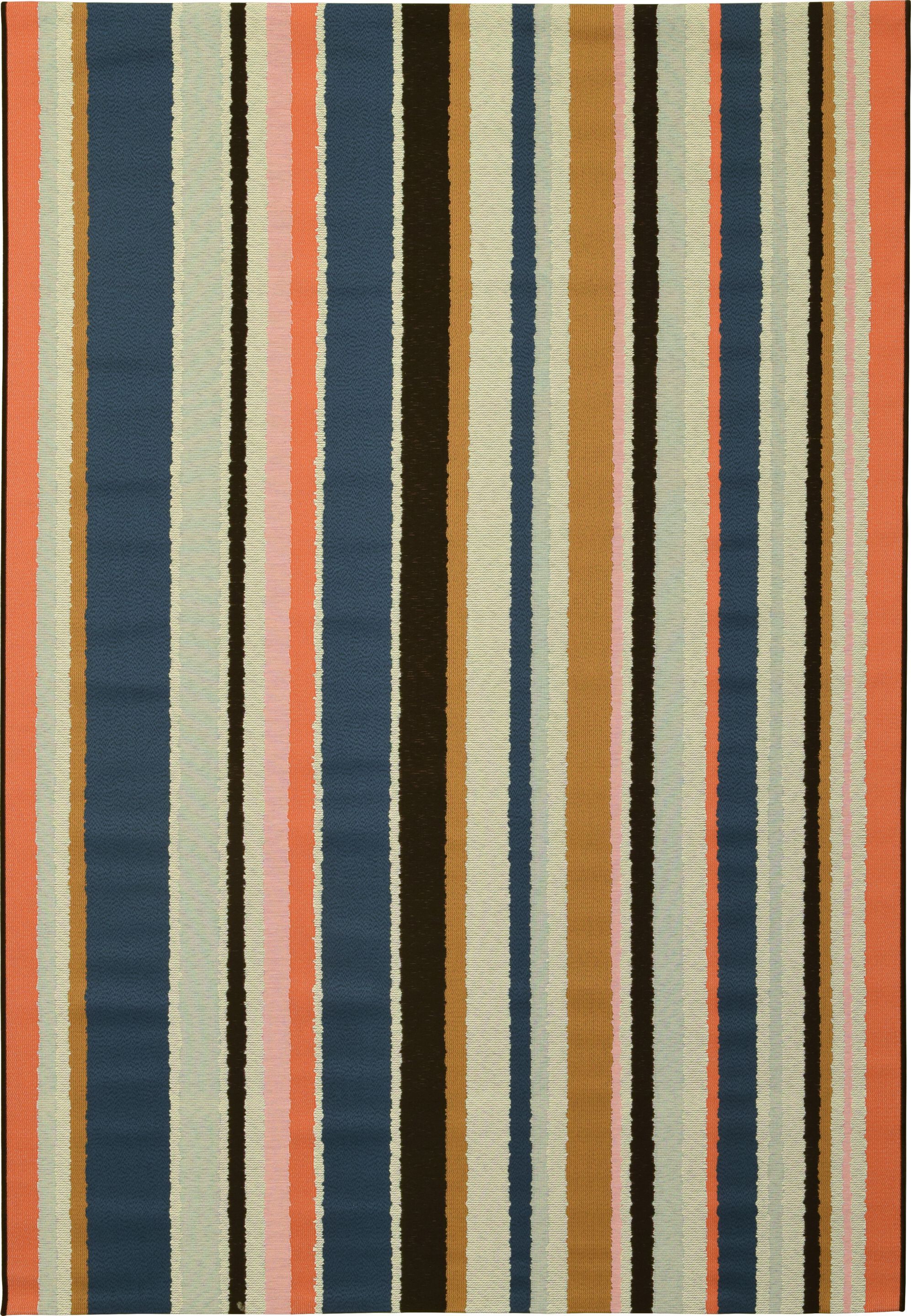 Полосатый напольный прямоугольный ковер Ademi Outdoor ARCH-00096363 - Вид №3