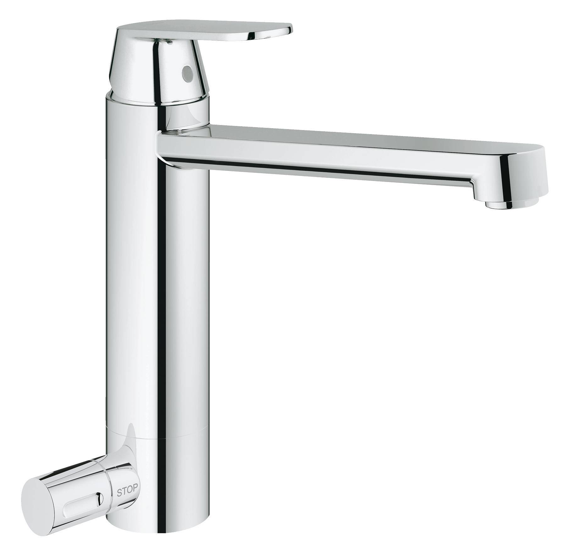 Смеситель для кухни GROHE Eurosmart Cosmopolitan с запорным вентилем, хром (30195000)