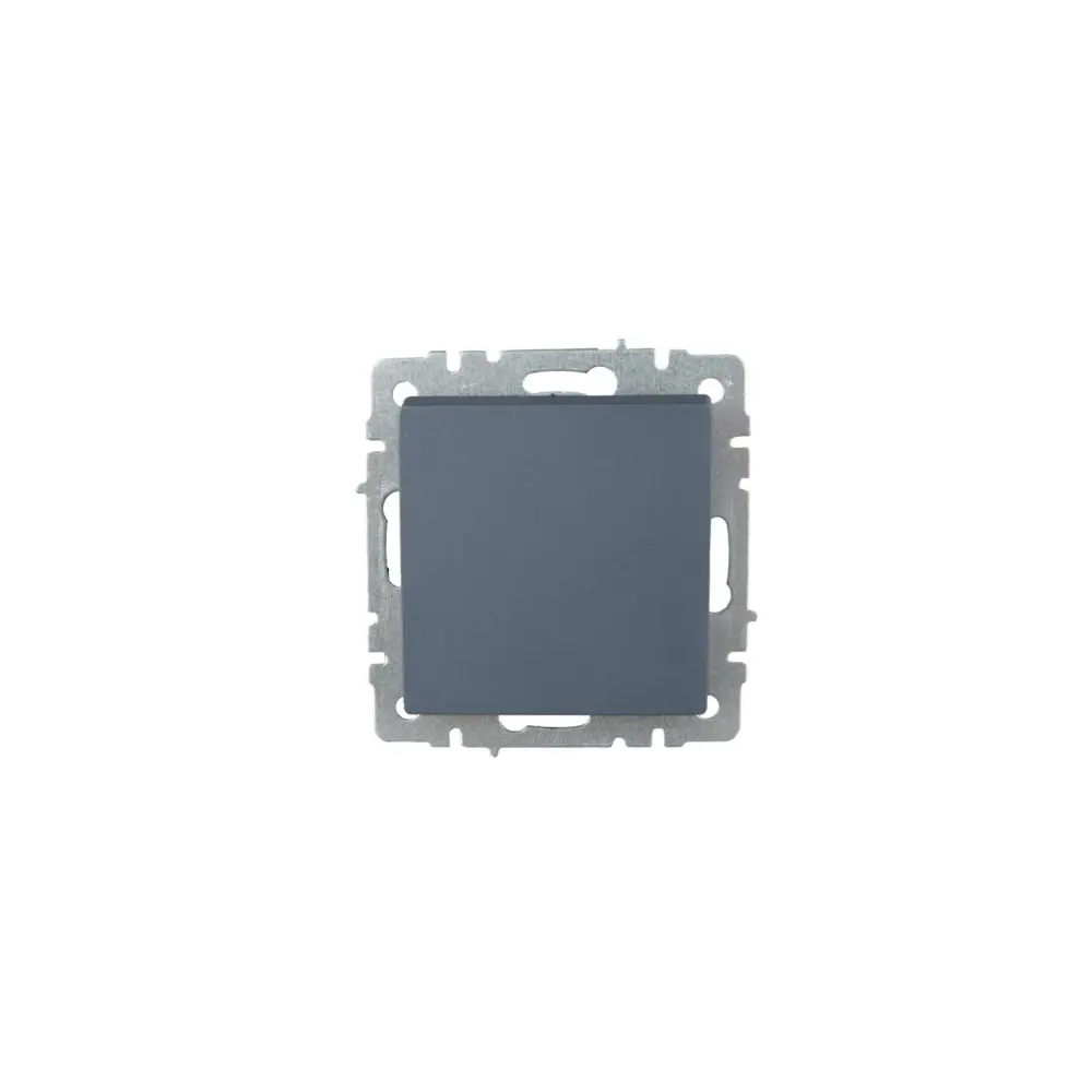 Выключатель встраиваемый IEK Brite 1 клавиша цвет маренго 89361883 STLM-2062756 - Вид №1