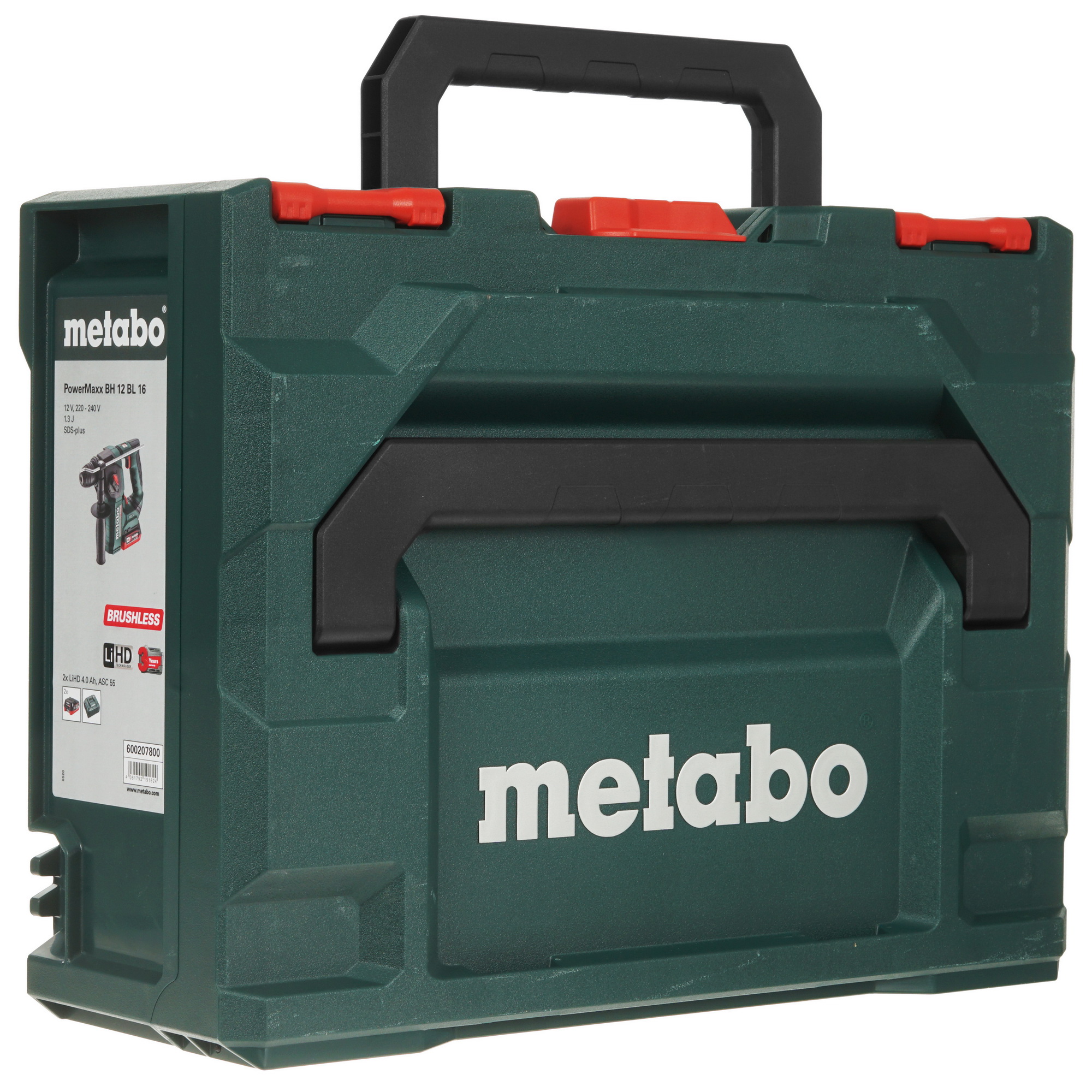 Перфоратор Metabo PowerMaxx BH 12 BL 16 10.8/12V 5345105 STDN-0063902 - Вид №7