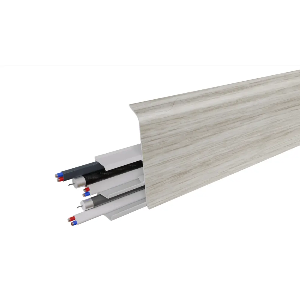 Плинтус напольный Prime ПВХ Дуб Тиволи 2220x2.2x72 мм Santreyd STLM-2180149