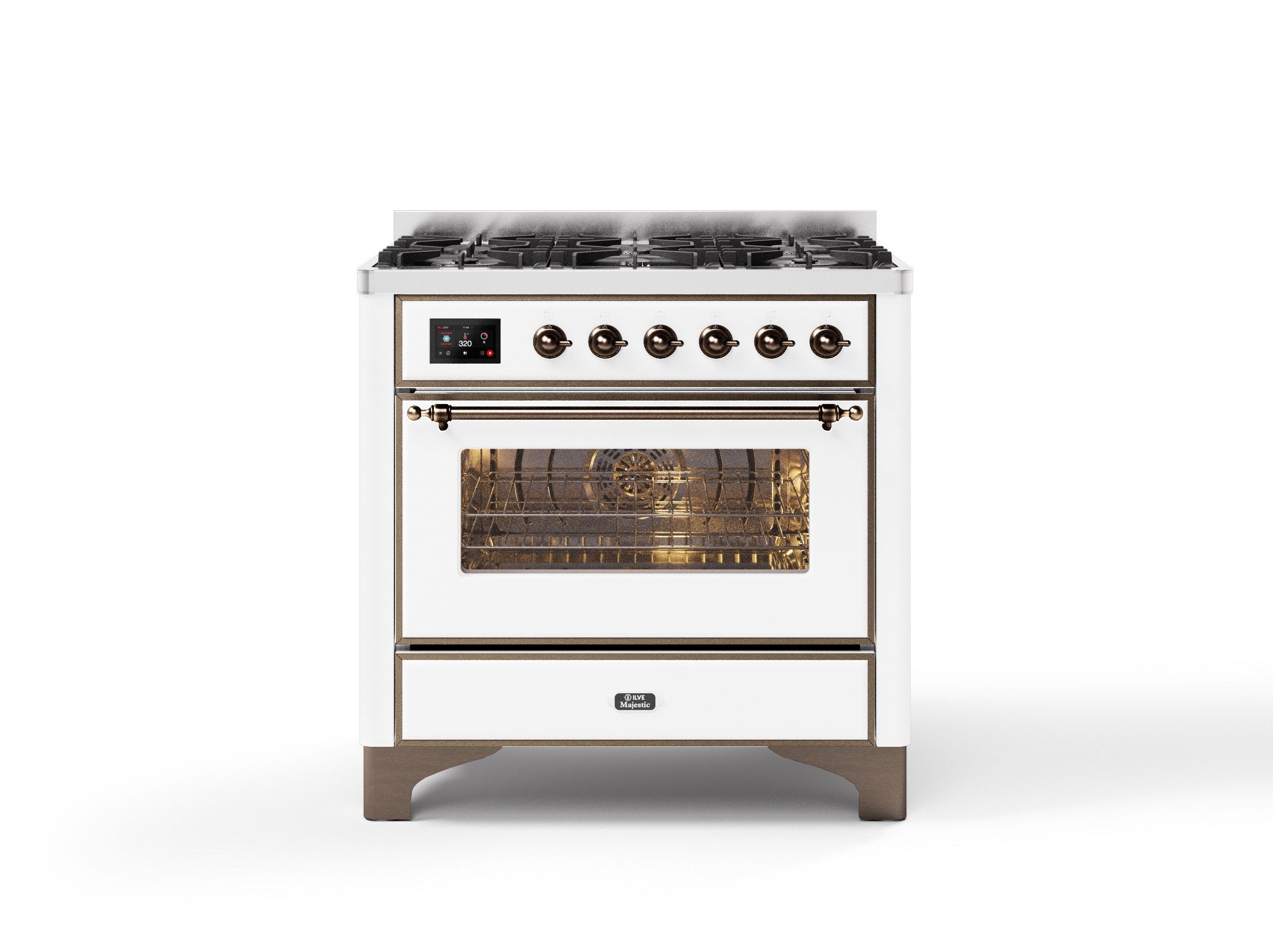 Отдельно стоящая кухня из нержавеющей стали Ilve Majestic ARCH-00039320 - Вид №32