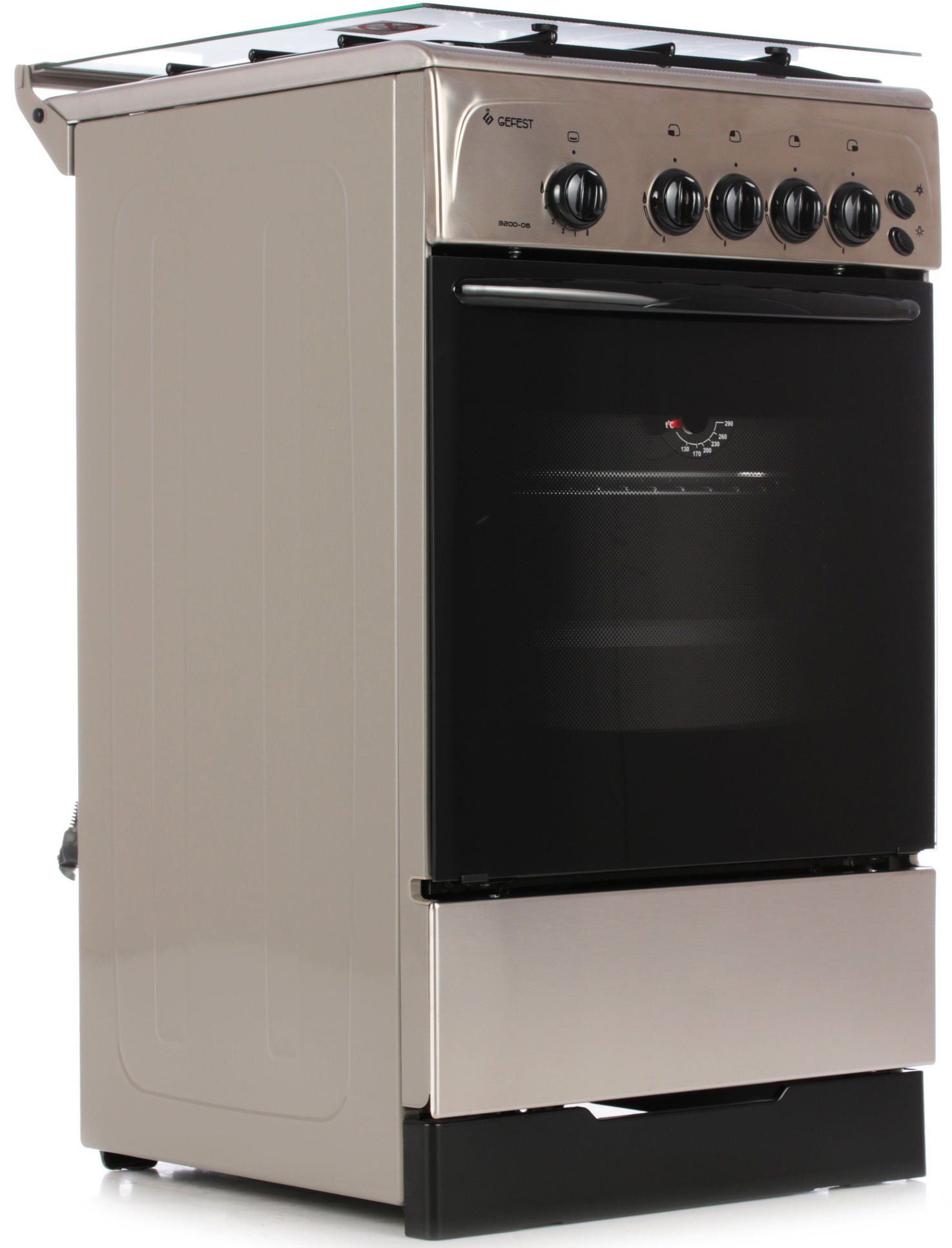 1089277 Газовая плита Gefest 3200-06 К62 серебристый STDN-0110191 - Вид №1