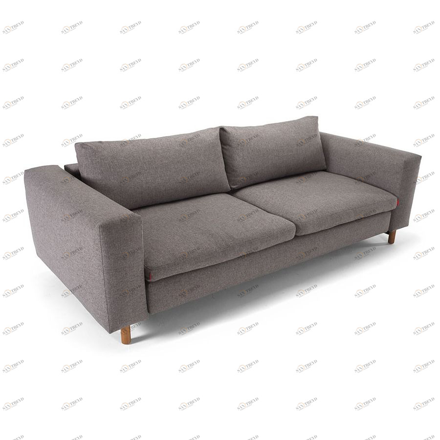 Диван Magni с ножками из дуба, серый Innovation Living MAGNIS1