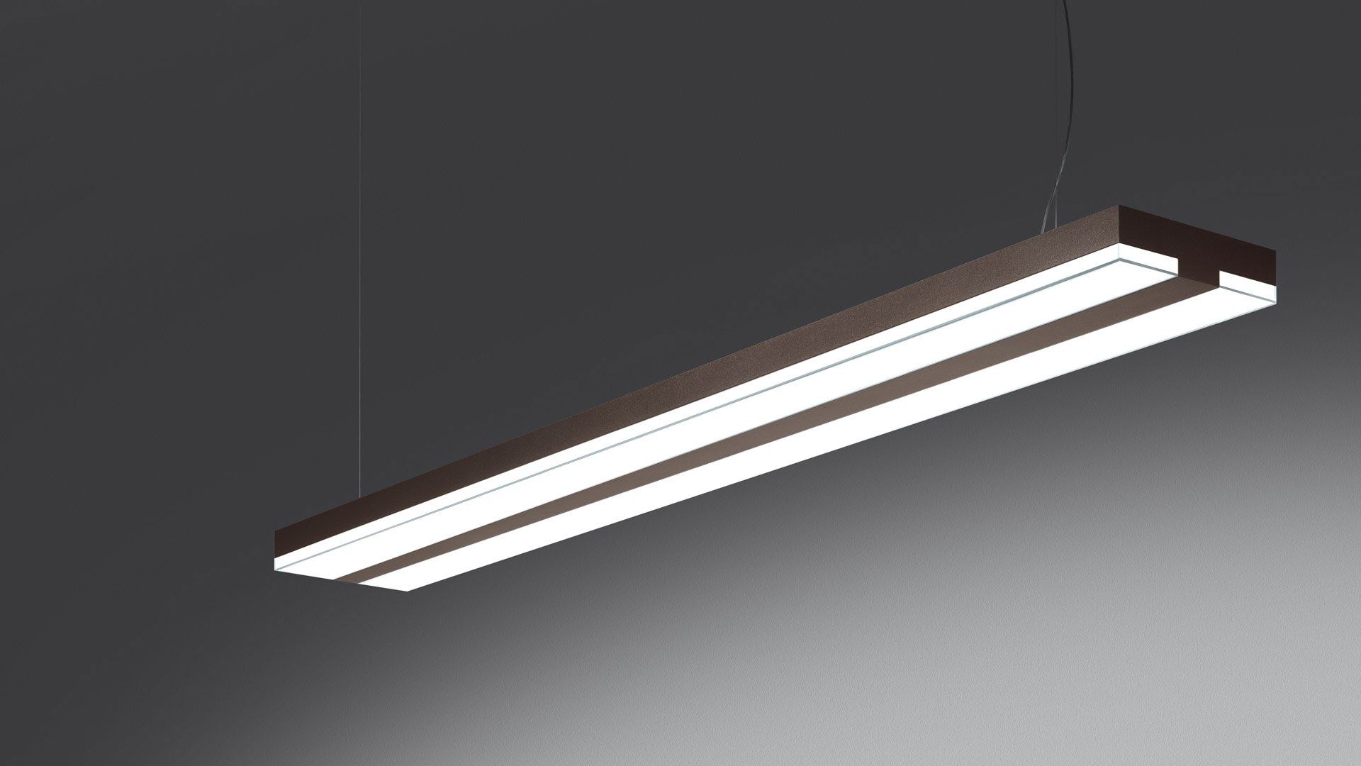 Алюминиевый светодиодный подвесной светильник Artemide шоколад ARCH-00147376