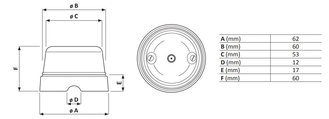 ТВ коаксиальный разъем женский / мужской GI Gambarelli ARCH-00150234 - Вид №6