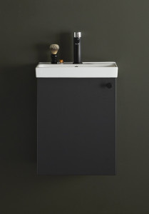 1651101 Шкаф Для Умывальника Neat Lucka Antracit 420 Hafa  Антрацитовый