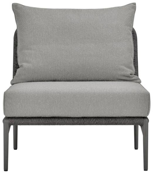 JANUS et Cie Центральный модуль из алюминия и веревка для модульного дивана Knot sun-id-1428379 - Вид №1