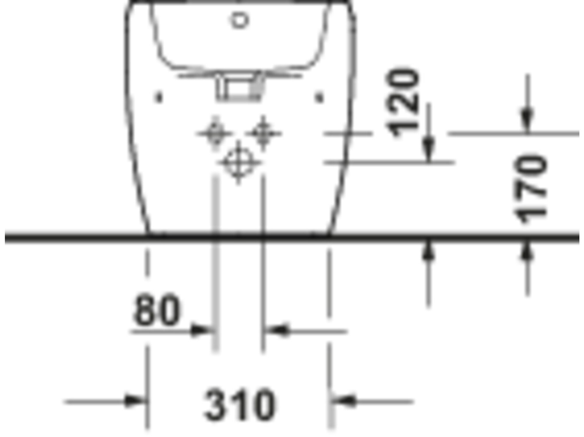 Керамическое напольное биде с переливом Duravit Qatego ARCH-00066145 - Вид №6