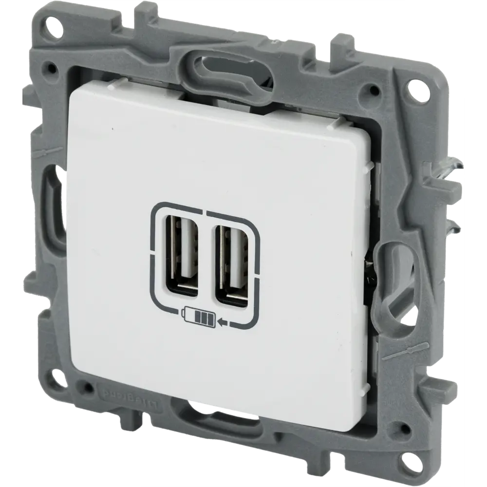 Legrand Etika — двойная USB-розетка для современного интерьера 82496518 STLM-0028703 - Вид №1