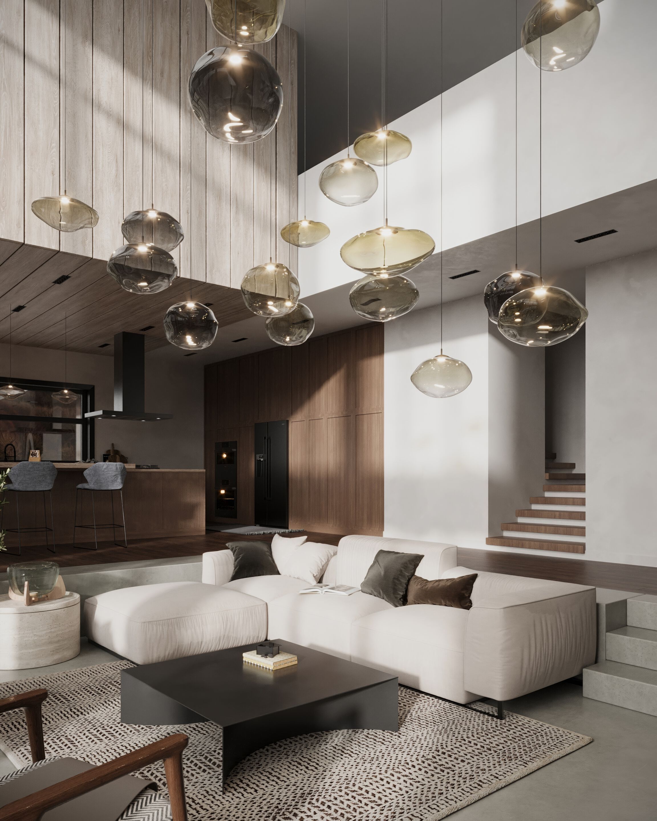 Подвесной светильник из дутого стекла Cangini & Tucci Mark ARCH-00093794 - Вид №5