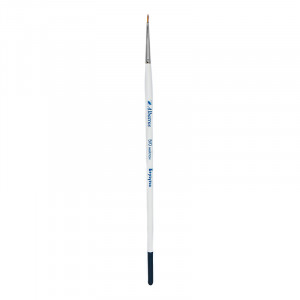 102350 Кисть синтетика (нейлон) Баргузин круглая короткая ручка d-0.5 №05 Альбатрос