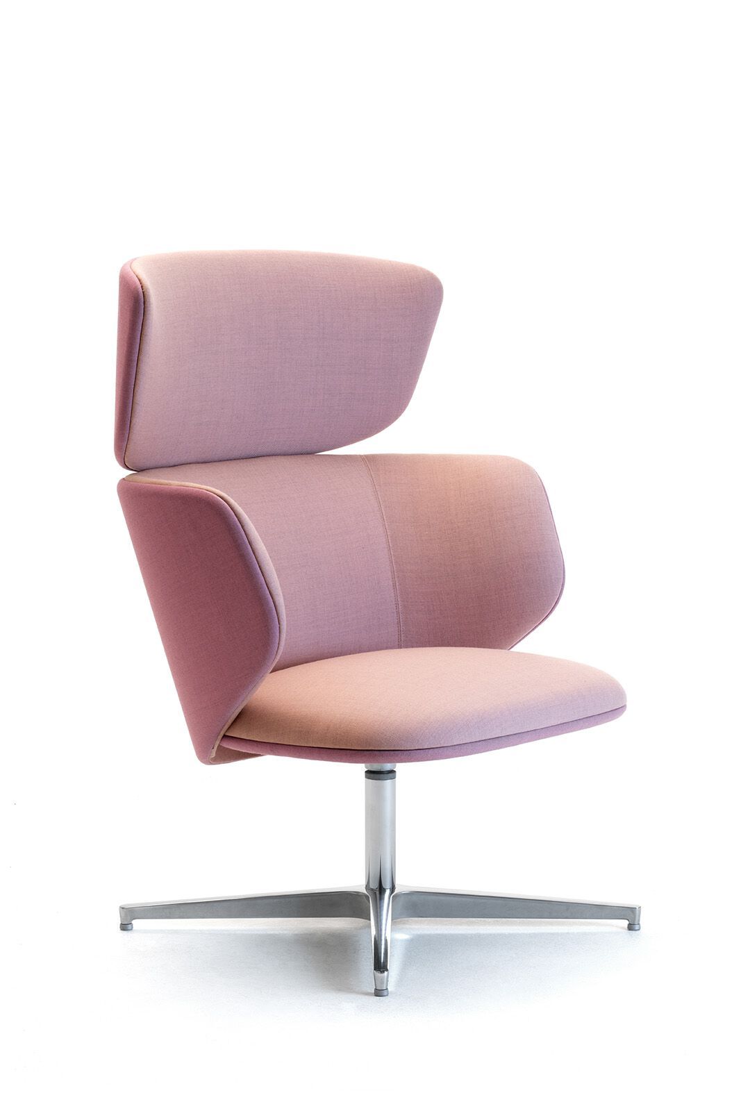 Тканевое вращающееся кресло для контракта Leyform Alisè Lounge ARCH-00068550 - Вид №4