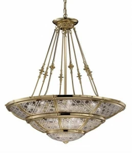 Possoni Illuminazione Люстра из чистого золота с хрусталем Giotto 1898/14-c