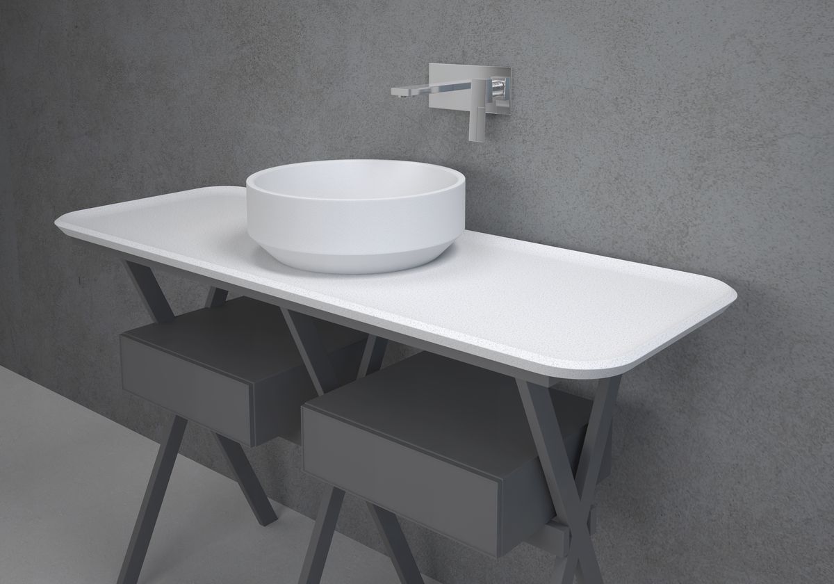 Столешница для монтажа раковины Zen Apaiser 9070