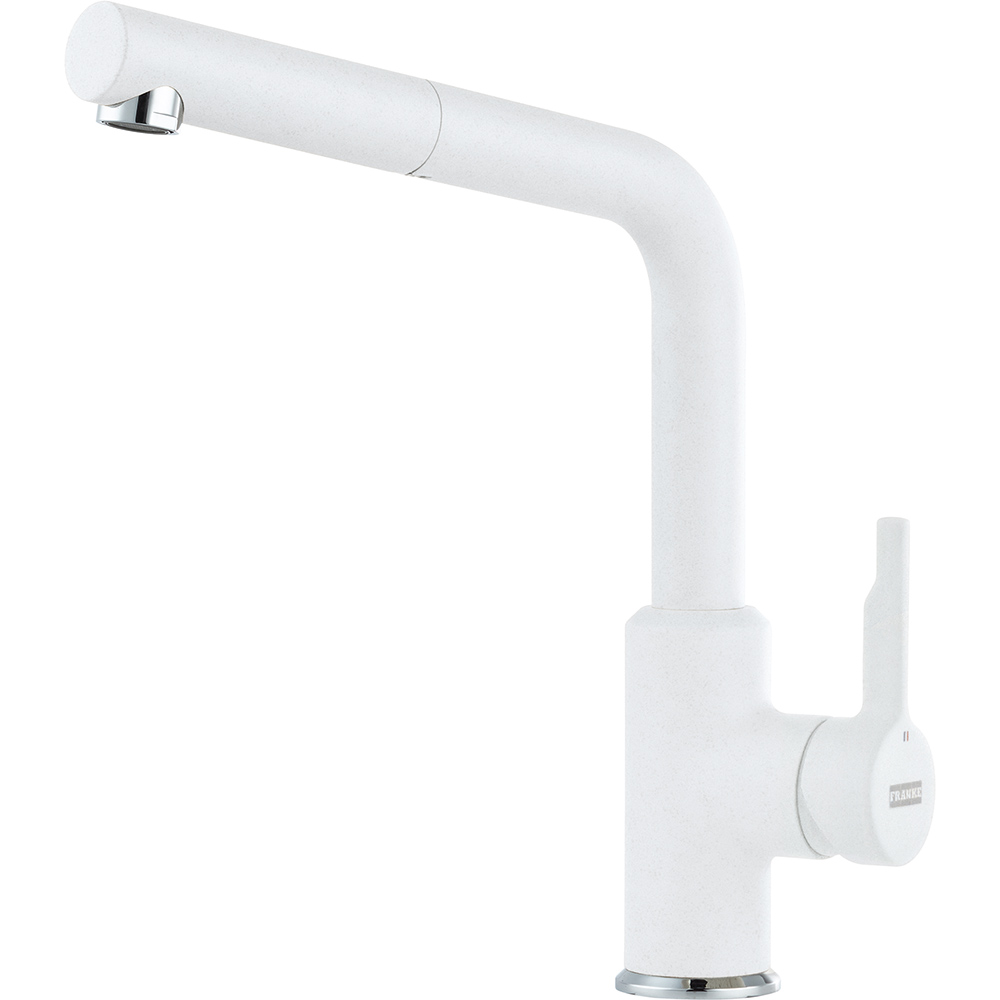 Смеситель кухонный  Franke Urban Выдвижной носик Хром/Белый sun-id-1698958