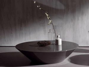 ACERBIS Круглый журнальный столик из Baydur® и хрусталя