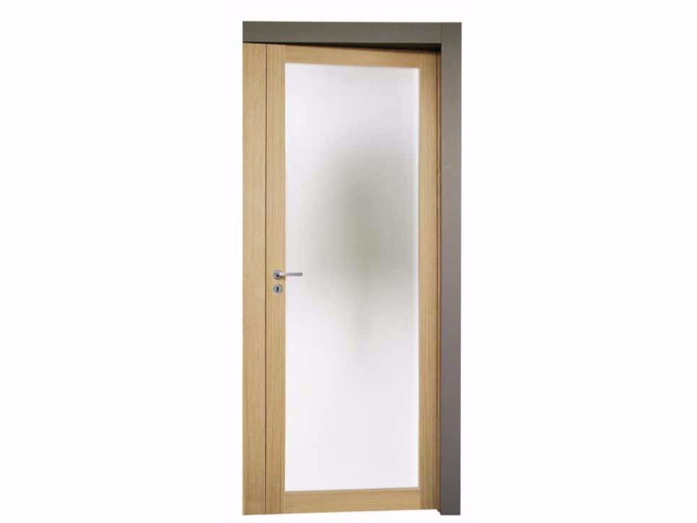 Деревянная распашная дверь с выдвижными петлями Capoferri Serramenti ARCH-00062498 - Вид №1