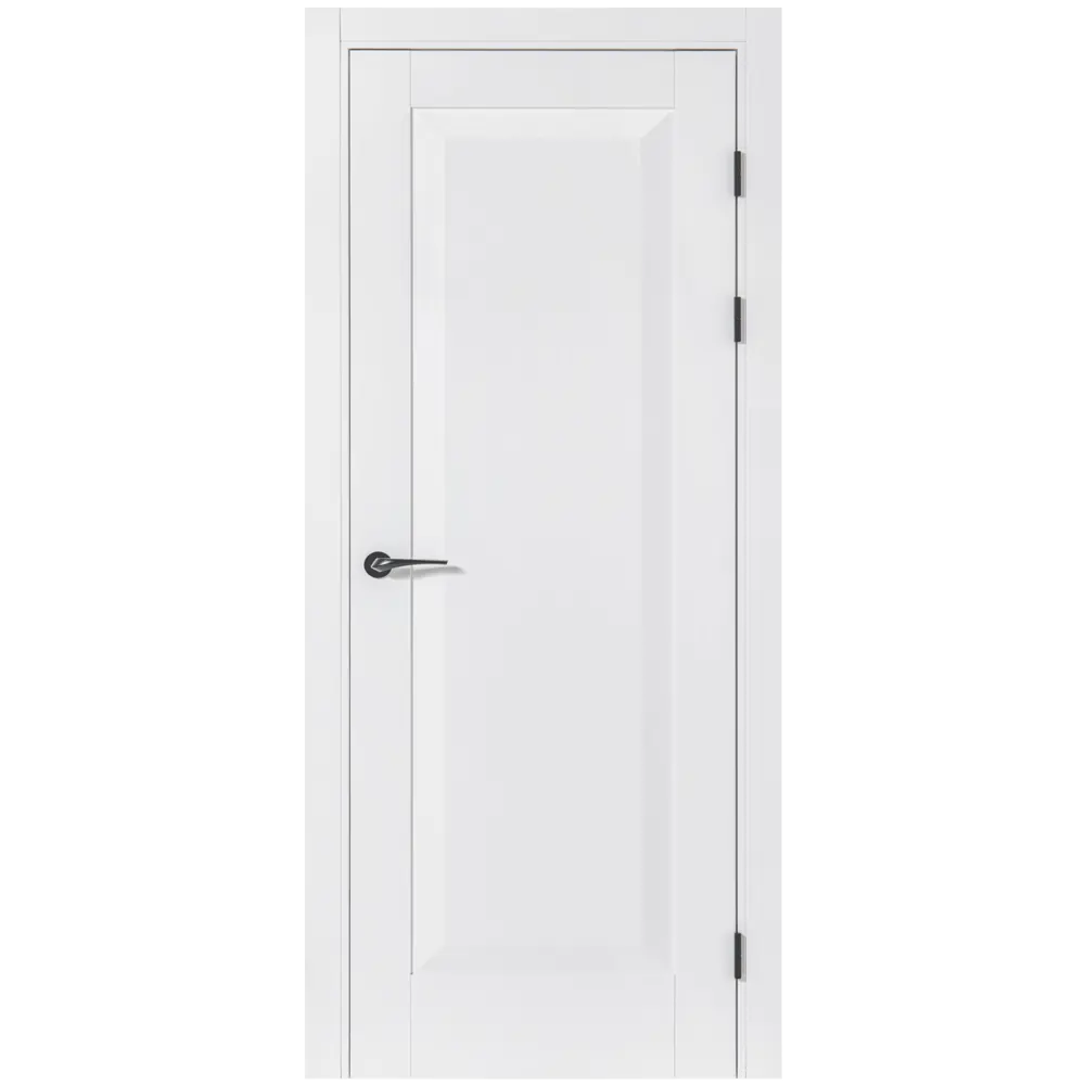 Комплект двери Альпика глухая 70x200 см ПЭТ цвет белый с добором 200 мм PORTIKA STLM-2133250