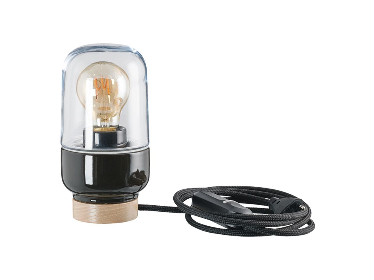 Фарфоровая и стеклянная настольная лампа Ifö Electric Ohm ARCH-00048760 - Вид №1