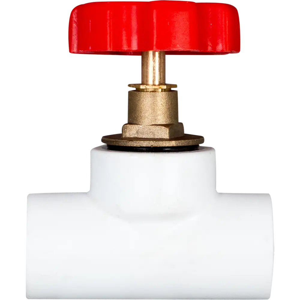 Вентиль запорный PN20 25x25 мм ручка барашек полипропилен Santreyd STLM-2119062 - Вид №1