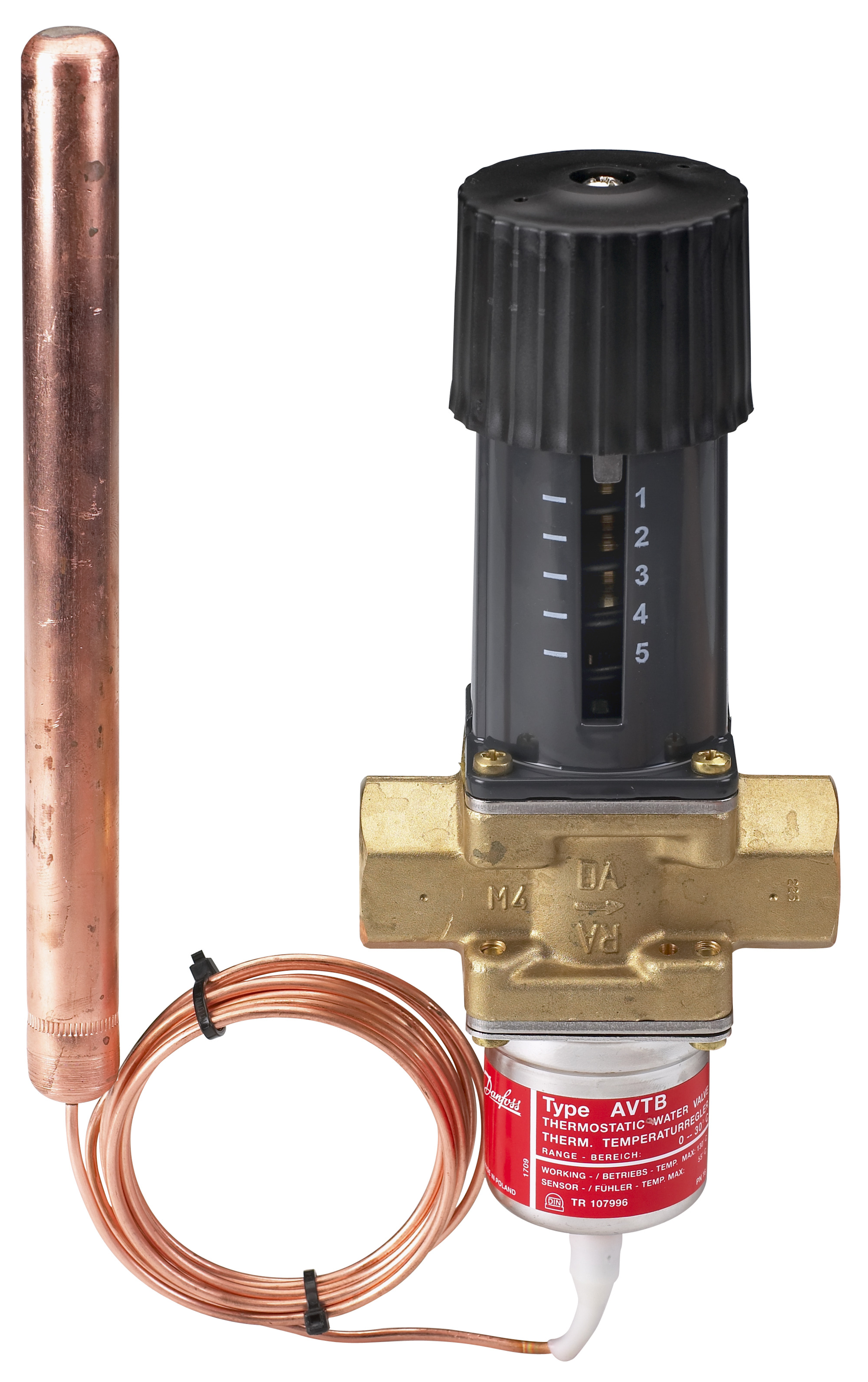 Danfoss Регулятор температуры AVTB Р-р темп.AVTB PN16 15/1,90-30/2M/вн.р 003N2232  - Вид №11