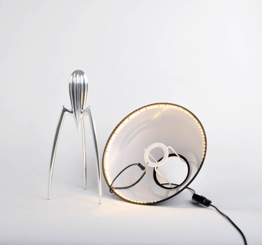 betec Licht Светодиодная настольная лампа из ткани и латуни sun-id-1355879 - Вид №14