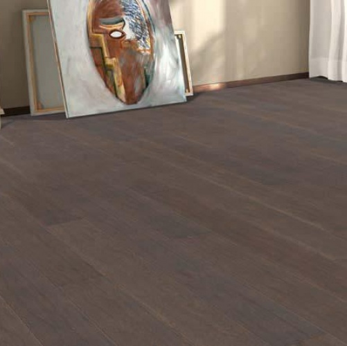 Паркетная доска Haro 4000 Series Top connect Темно-коричневый Саваж Дуб Рустик с брашью (Текстурированная) 2200х180 мм 529084 - Вид №1