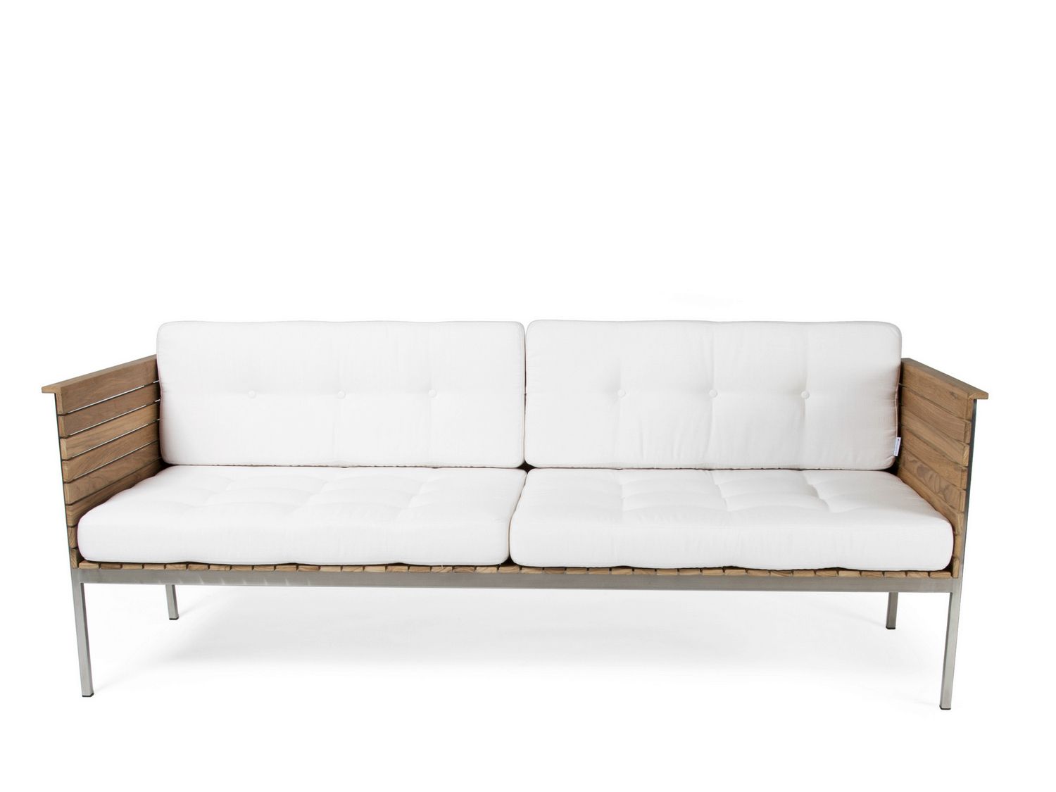 Садовый диван из тикового дерева Skargaarden Häringe ARCH-00143543 - Вид №1