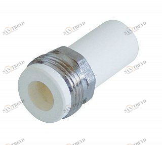 Штуцер с гайкой KALDE D20х3/4" НР белый 3252TNM200C00