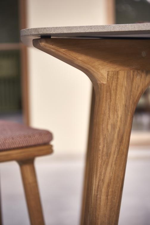 MNST964 Обеденный стол teak 264см x 118см Manutti Torsa - Вид №7