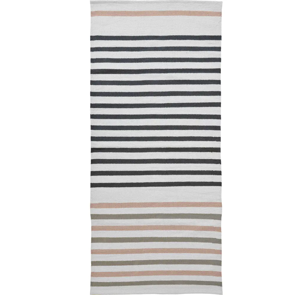 Коврик декоративный хлопок Inspire Malou 70x180 см цвет розовый 82481288 STLM-2061562 
