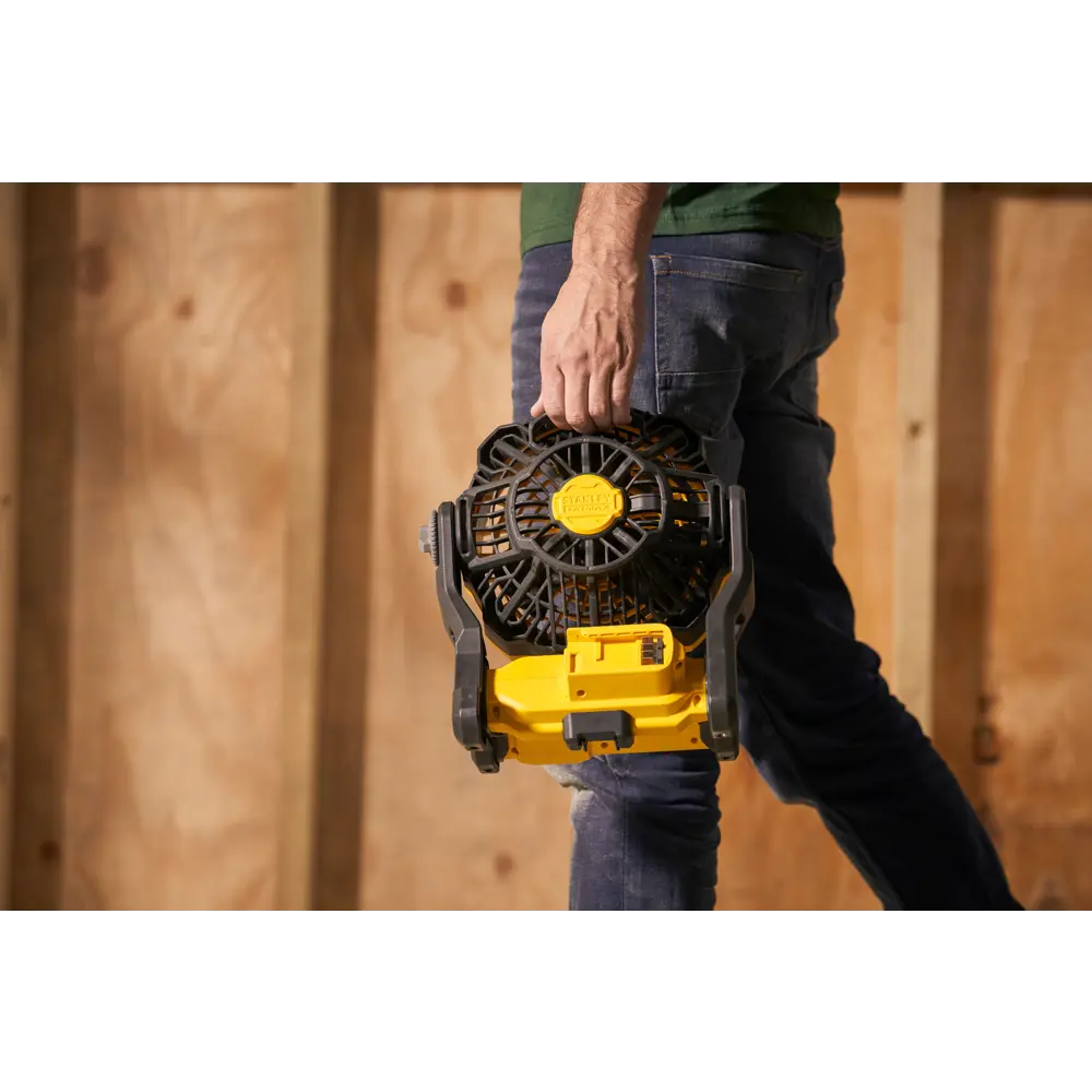 Вентилятор напольный Stanley Fatmax 18 Вт см цвет черный/желтый STLM-2146185 - Вид №9