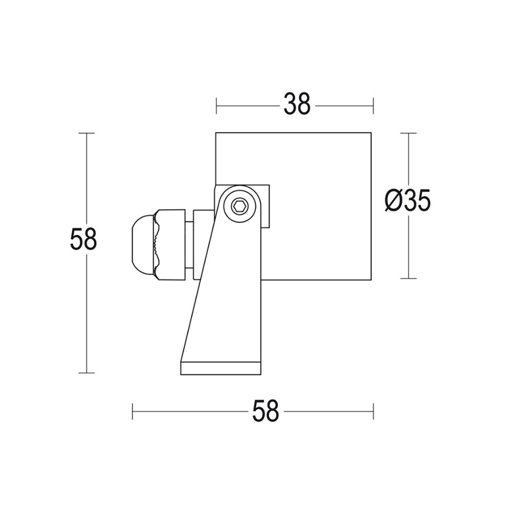 Segno Spot S Steel RD Ghidini Segno Spot RD S Steel .15 Нержавеющая Сталь  - Вид №1