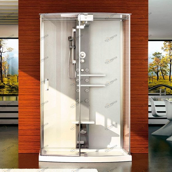 Душевая кабина с сиденьем Mynima 140 Wall TB 9547-140A Jacuzzi 9547140A