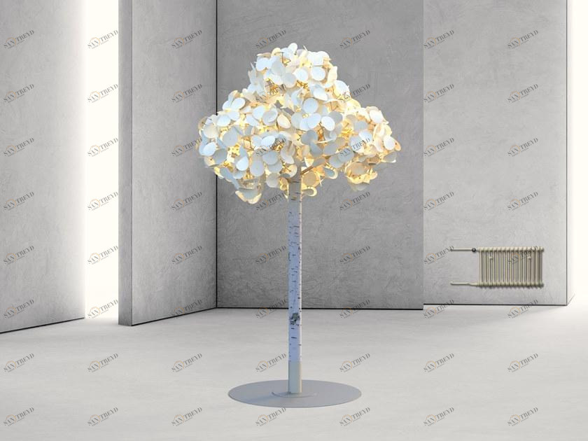 Green Furniture Concept Торшер / настенная акустическая панель Leaf lamp series sun-id-1365094