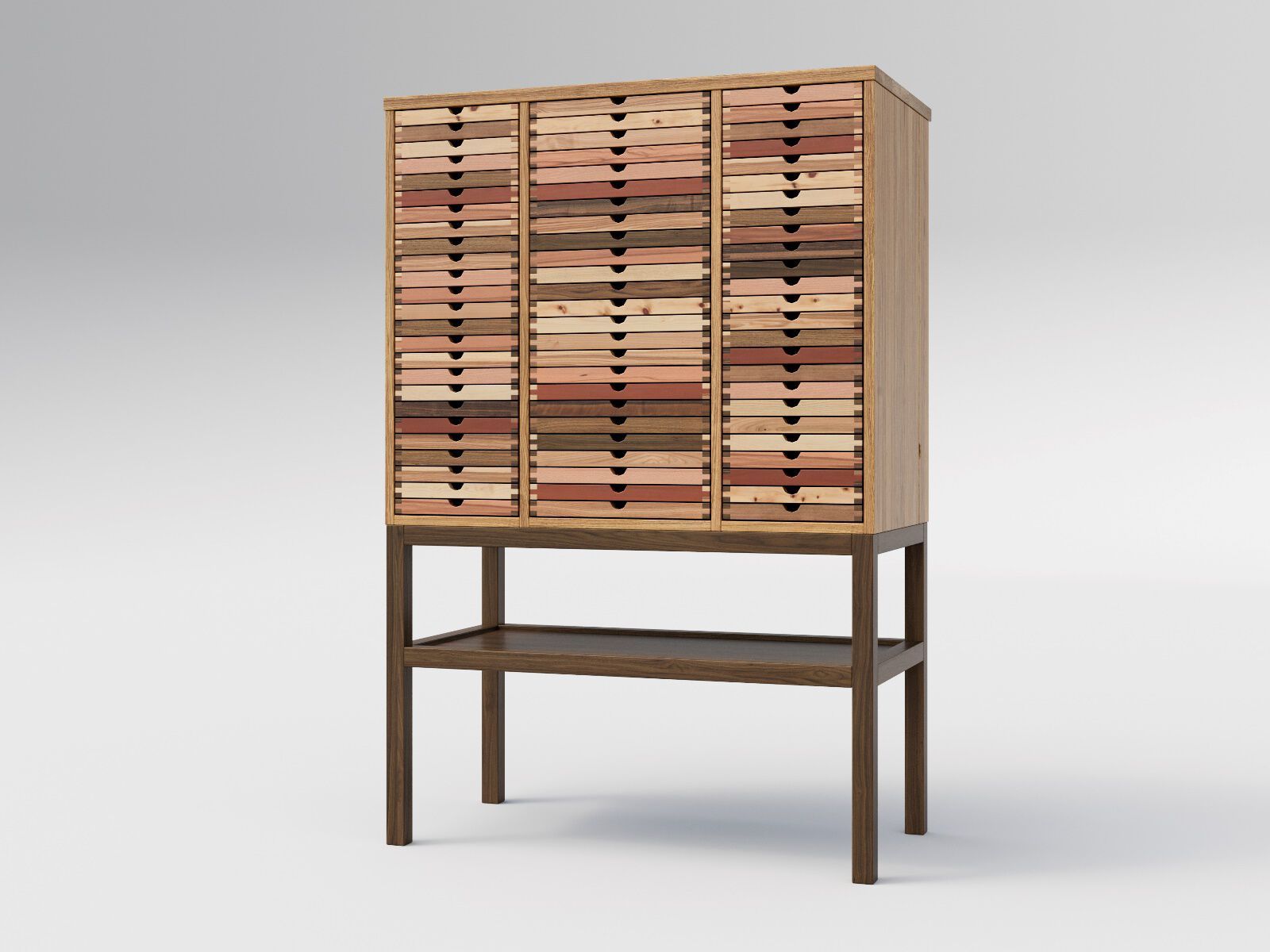 Деревянный комод sixay furniture SIXTEMATIC Drawer Cabinet ARCH-00138441