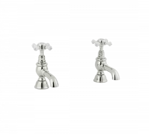 Gentry Home Смеситель для раковины от центра к центру 2 отверстия под смеситель 200 мм Chelsea Никель GH101311